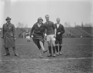 Sporting Prints: London Hotels Football Final and Gymkhana Football Final of the hotel and restaurant