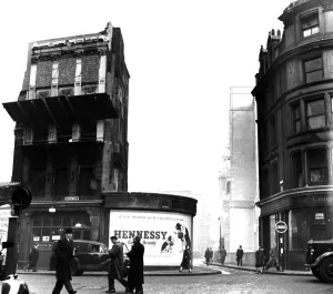 Cars Prints: London. Site of Bucklesbury House