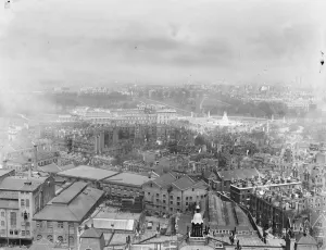 Early Prints: London from Westminster Tower 1919