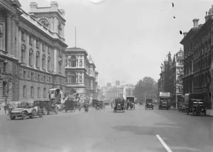 Cars Prints: London Whitehall 20 May 1927
