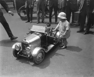 Londons Little Wonder Car A miniture motorcar which is eletrically driven. Complete