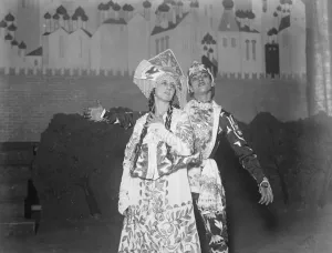 Lopokovas return to the stage. Lubov Tchernicheva and Serge Lifar. 25 November 1926