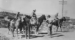 Lord Byng on a hunting trip to the Rockies Lord Byng, the Governor General of Canada