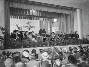 Lord Cornwallis opens the Bexleyheath Technical College in Kent. 1939