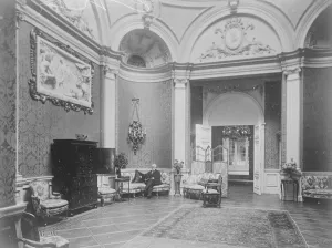 Lord D Abernon at home in Berlin Lord D Abernon, the British Ambassador