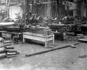 A Lord George shop. Until a few weeks age this was a Blacksmiths shop
