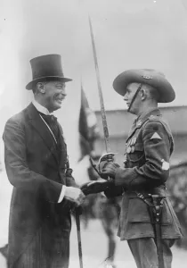 Soldier Prints: Lord and Lady Stradbrokes farewell to Victoria, Australia. Lord Stradbroke