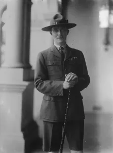 HE Lord Somers, Governor of Victoria Australia - in Scout Uniform. 10 January 1928
