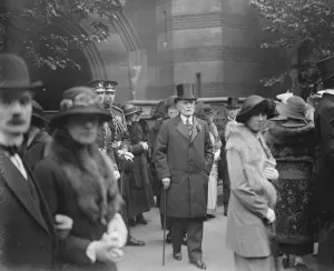 Aristocrat Prints: Lord Tweedmouths daughter weds. The Honourable Moyra Marjoribanks and Captain