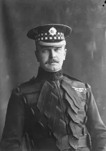Lt Colonel Sir Victor Mackenzie, who is in command of the 2nd Battalion Scots Guards