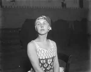 Lydia Lopokova, the famous danseuse. 25 November 1926
