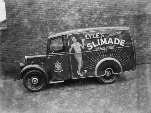 Traditional Prints: Lyles motor van. 1935