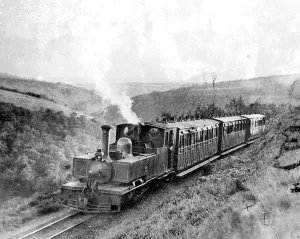 Lynton Barnstaple - steam train October 15th 1935