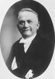 M Doumergue, the French President. 23 March 1927