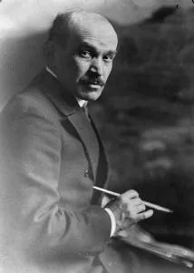 Painter Prints: M Tchudo Epstein, Polands most famous portrait artist. 9 December 1927