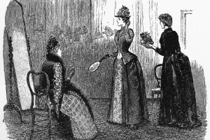 England Prints: Madame Araminte came in with some fascinating hats Just then Madam Araminte came