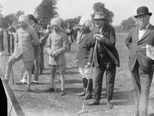 Maharajah of Jodhpur watches his team at Polo, at Ranelagh The Maharajah of Jodhpur