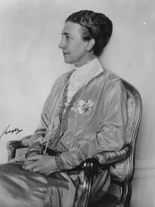 Her Majesty the Queen of Sweden. November 1929