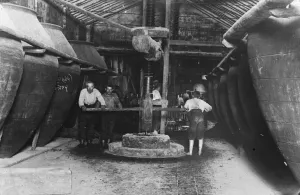 Making wine in Spain in province of Cuenca
