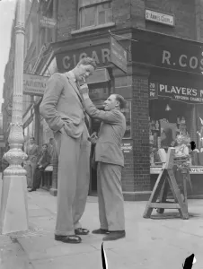 Man 7 ft 6 in, tall to be tallest Angel. Standing 7 ft 6 in and weighing 24 stone