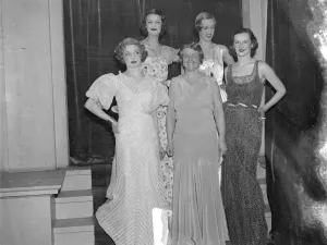 Mannequins from Mayfair. Some of Mayfairs loveliest young women were mannequins