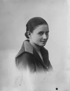 Marcelle Vioux, the young French authress, whose book The Mills of Man has