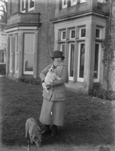 The Marchioness of Cambridge at Shotton Hall, Shrewsbury in Shropshire Britain 21