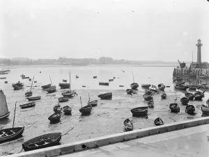 Boats Prints: Margate, from the jetty. 1925