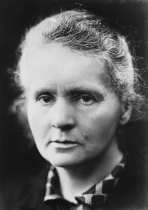 Face Prints: Marie Sklodowska-Curie CO discoverer of Radium 13 October 1923 Marie Curie