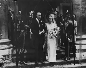Wedding Prints: The marriage of Lieutenant Col