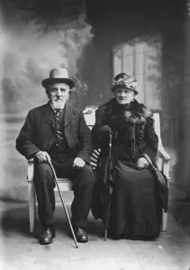 Married by Lily Langtrys father 60 years ago. Mr and Mrs A F Malzard, of Jersey