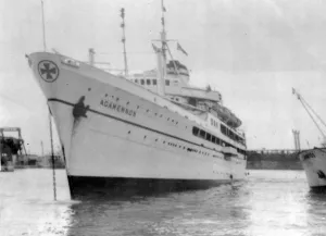 Marseilles S. S. Agamemnon at Marseilles It will be the home of host King Paul