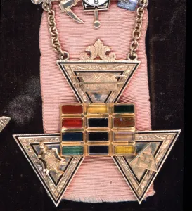Esoterica Prints: MASONIC - JEWELS. Masonic Jewel of Past Grand High Priest
