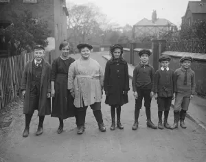 Maurice Pluthero, the fat boy of Petersham. 11 November 1916