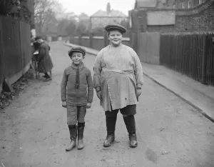 Maurice Pluthero, the fat boy of Petersham. 11 November 1916
