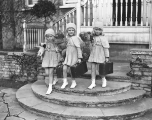 Actress Prints: The Mawby triplets; the Misses Angela
