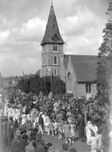 Parade Prints: May-Day at Hayes Church, Kent. 1934