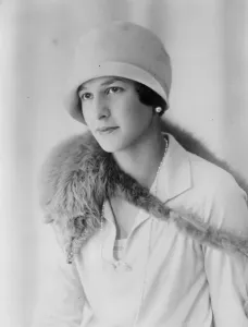 Mdlle Diddie Vlasto. The well known French lawn tennis player, who reached