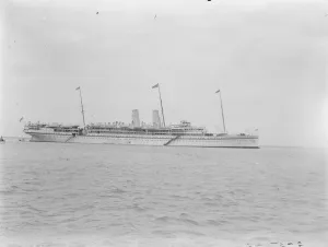 Travel Transport Prints: The Medina Taken at Aden on Royal Voyage to India 1921
