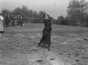 Men V Women Golf match at West Hill Golf Club, Miss Cecil Leitch