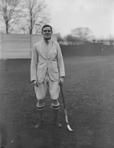 Mens hockey - Oxford versus Cambridge at Beckenham, Kent. Mr R B Whichelow