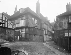 Mermaid Inn in Rye East Sussex 1925