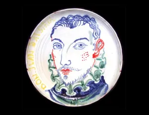 English Prints: Michaela Gall - tudor portrait plates Don Juan ( Don John of Austria )