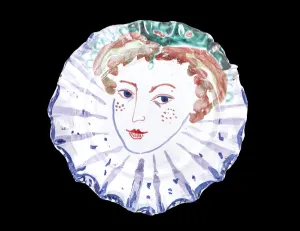English Prints: Michaela Gall - tudor portrait plates Lettice Knollys
