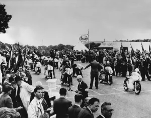 Mike Hailwood, riding a Norton, won the Senior International TT motorcycle race in the Isle of man