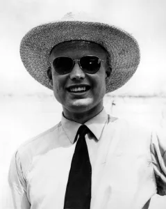 Driver Prints: Mike Hawthorn seen at the Monza track when he took part in the Valuable Supercortemaggiori