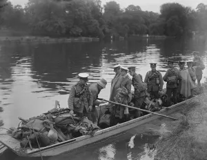 Military operations by the Aldershot command. The Invasion of Hampshire. Prince