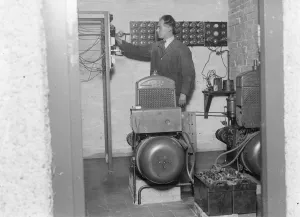 Milking plant. 1935