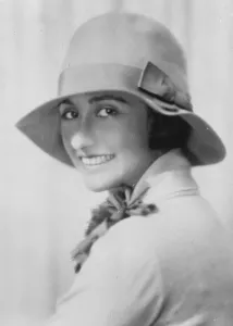 Miss Arnette Gubbay, well known in Paris Society cousin of Sir Philip Sassoon