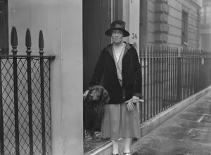 Disabled Prints: Miss Bella Modiano, the blind soprano. 8 June 1926